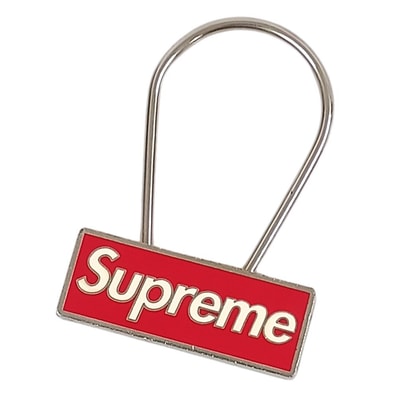 SUPREME シュプリーム Clip Keychain ロゴ クリップ キーホルダー 55053