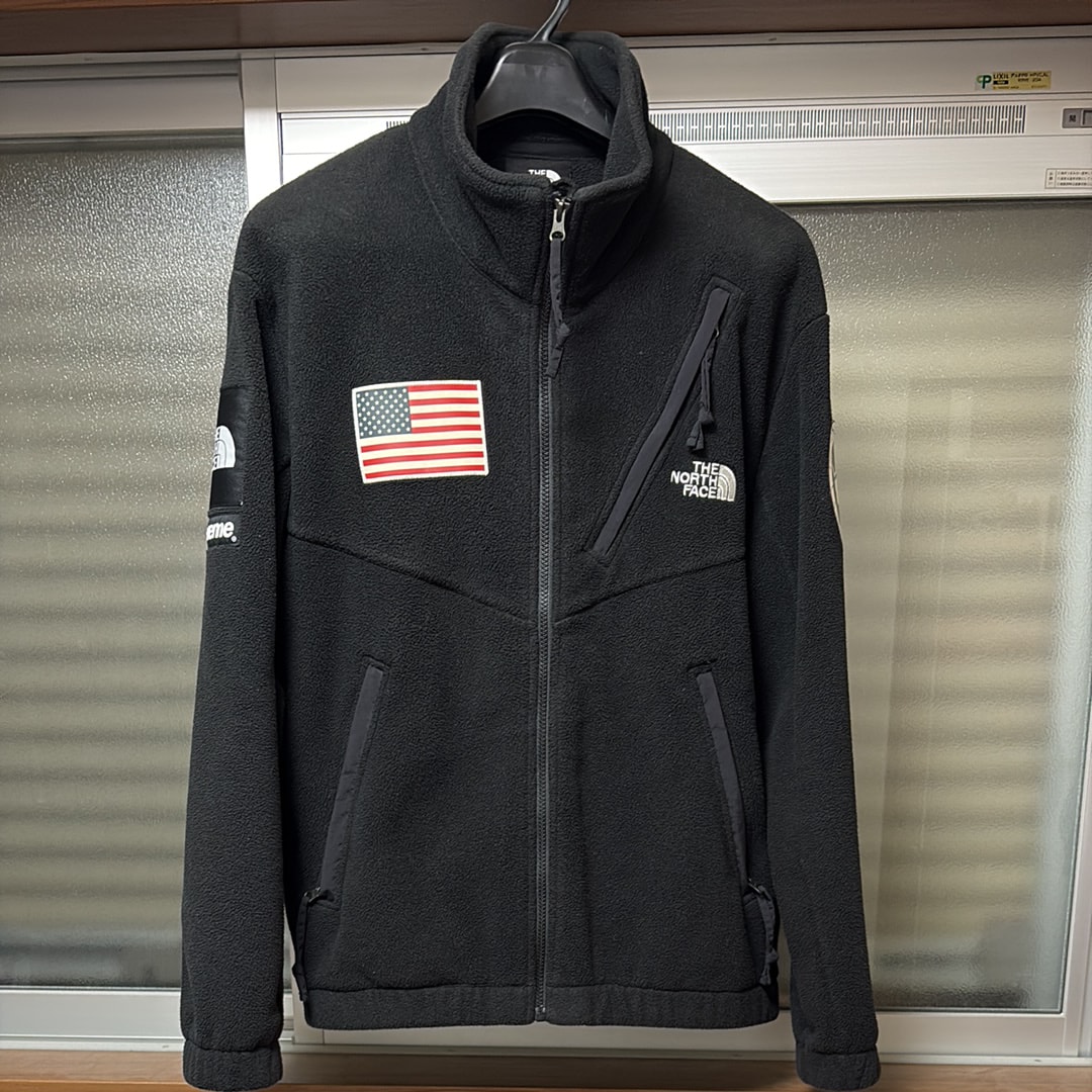 Supreme x The North Face Polartec Fleece Jacket "Black"