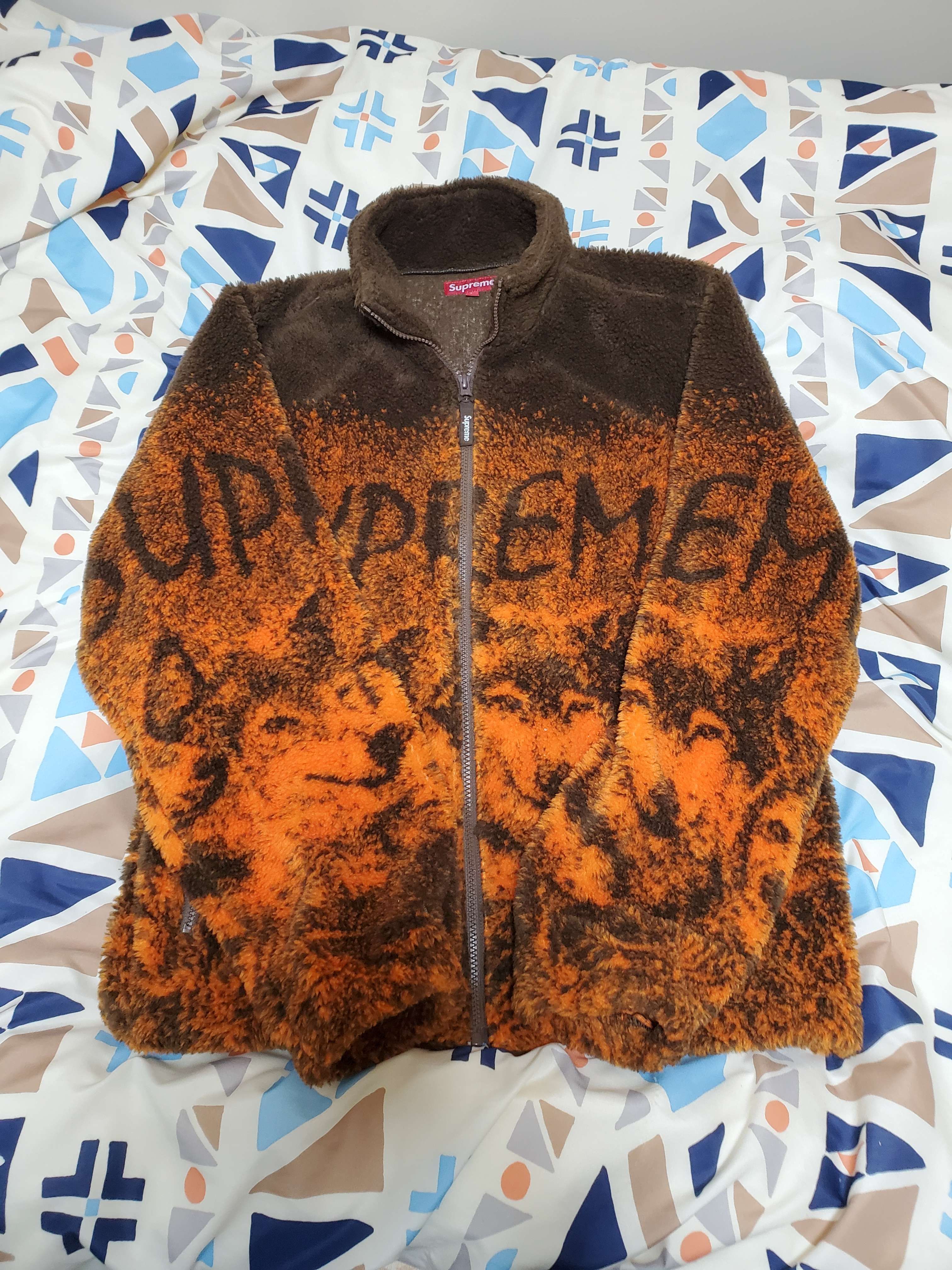 Supreme Wolf Fleece Jacket 