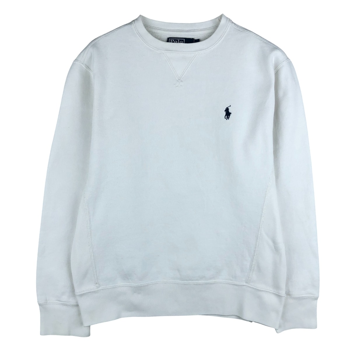 古着 ラルフローレン Ralph Lauren POLO by Ralph Lauren ワンポイントロゴスウェットシャツ トレーナー メンズS相当/eaa606989