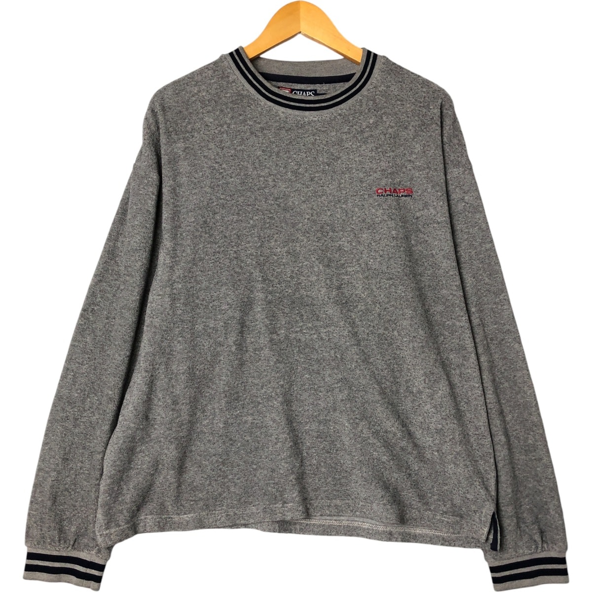 古着 90年代 ラルフローレン Ralph Lauren CHAPS チャップス フリーススウェットシャツ トレーナー メンズL相当 ヴィンテージ/eaa558708