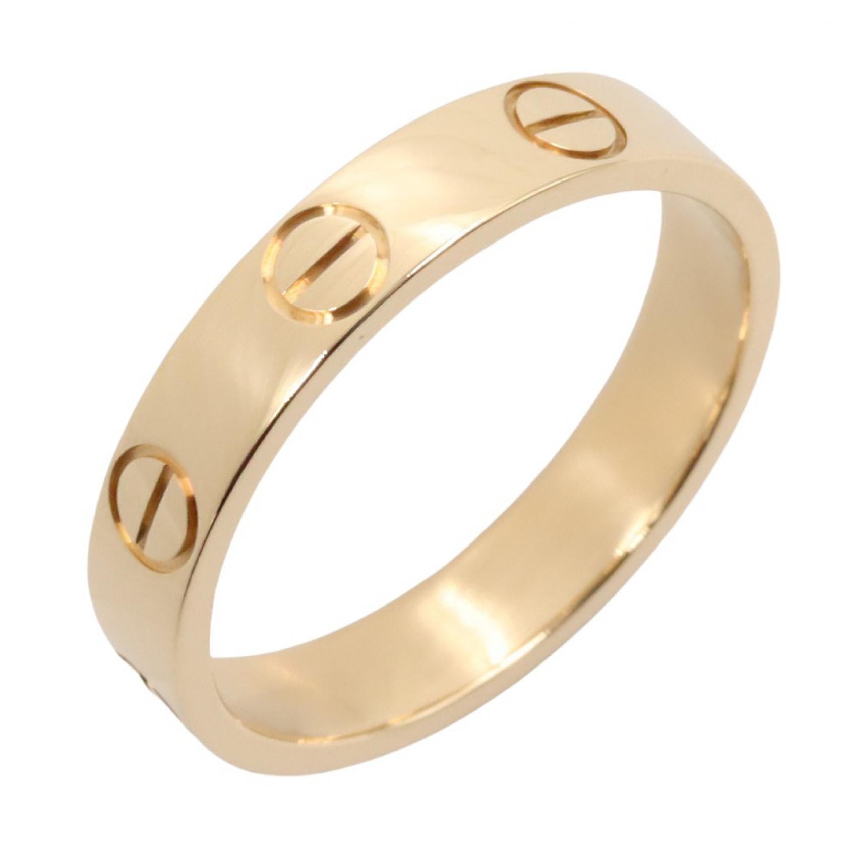 カルティエ CARTIER ミニラブリング リング・指輪 ジュエリー K18(イエローゴールド) レディース ゴールド系 B4085000 【中古】