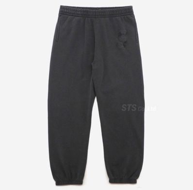 Supreme Overdyed S Logo Sweatpant "Black"
