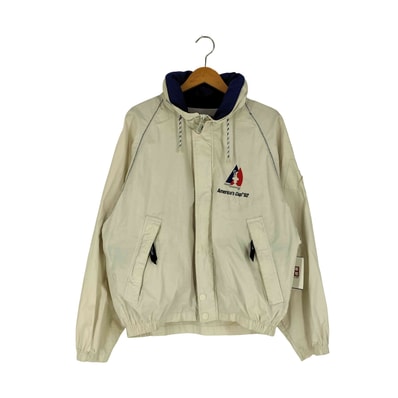 90s America's Cup 92 刺繍 フードパッカブル セーリングジャケット【1142456966390】