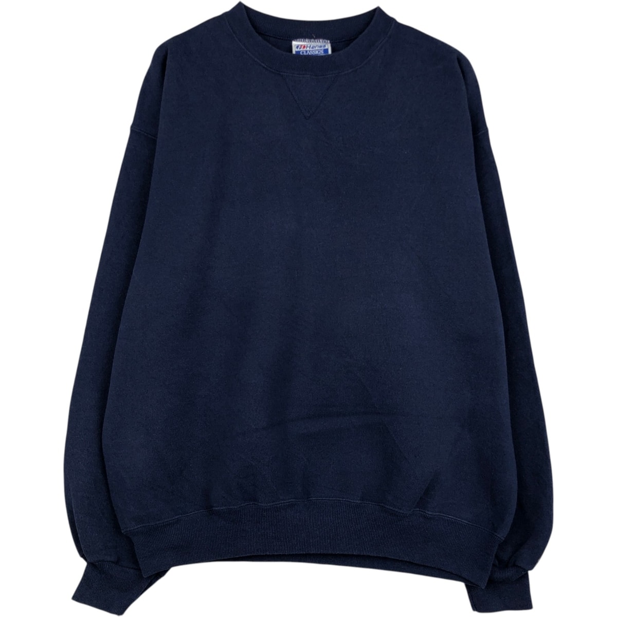古着 80年代 ヘインズ Hanes CLASSICS 無地 ブランクスウェットシャツ トレーナー USA製 メンズXL相当 ヴィンテージ/eaa627873