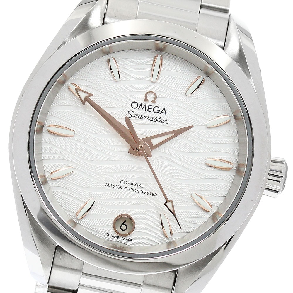 ☆良品 オメガ シーマスター アクアテラ コーアクシャル レディース 【中古】