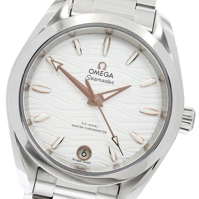 ☆良品 オメガ シーマスター アクアテラ コーアクシャル レディース 【中古】