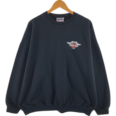 古着 90年代 ヘインズ Hanes ULTIMATE COTTON WAYMART HOTEL ウェイマートホテル バックプリント アドバタイジング スウェットシャツ トレーナー メンズXL相当 ヴィンテージ/eaa515466