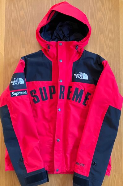 Supreme x The North Face Arc Logo Mountain Parka "Red"