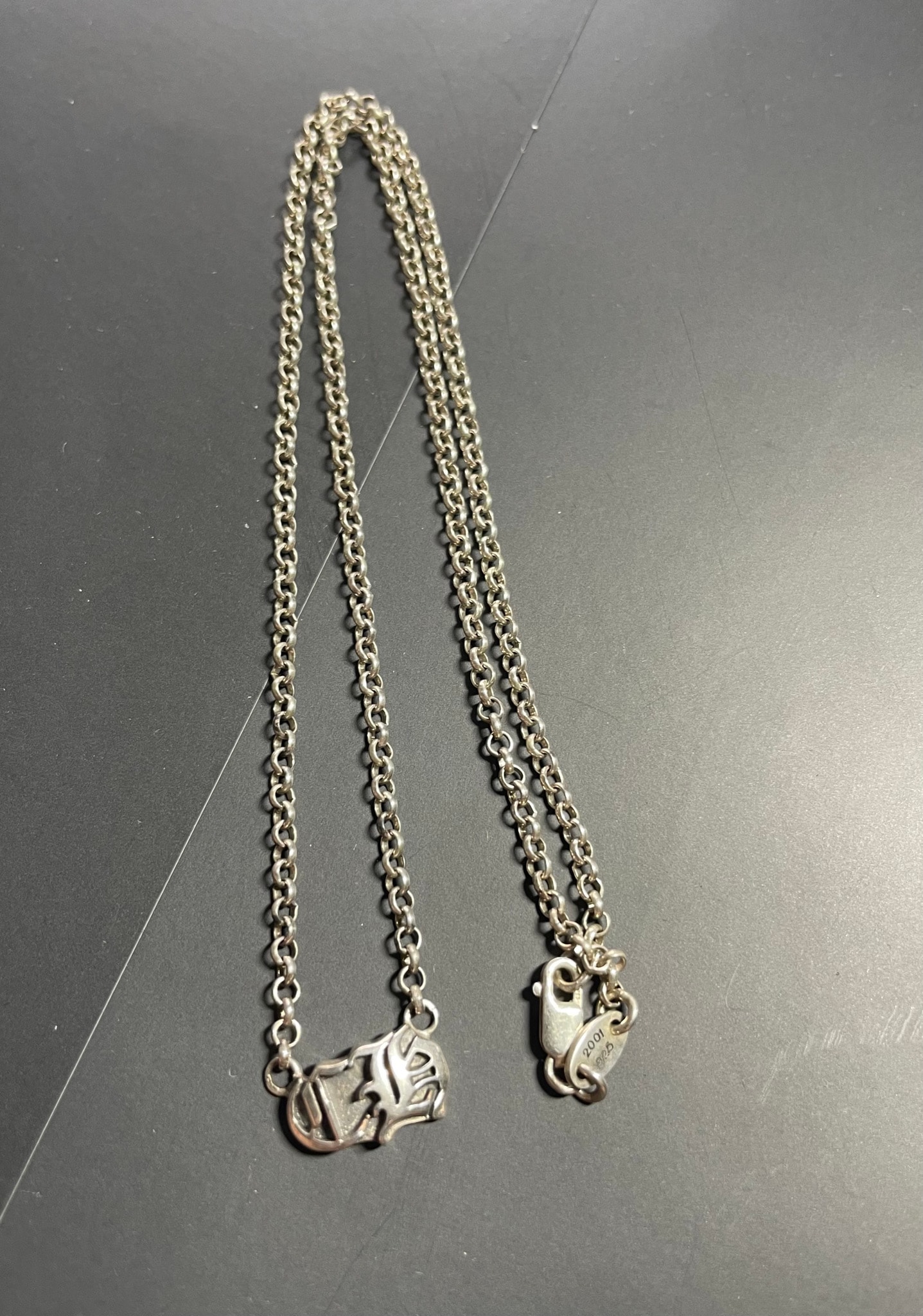 CHROME HEARTS ロールチェーン ネックレス 16インチ