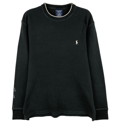 古着 ラルフローレン Ralph Lauren POLO RALPH LAUREN SLEEPWEAR サーマルロンT ワッフル メンズL相当/eaa609055
