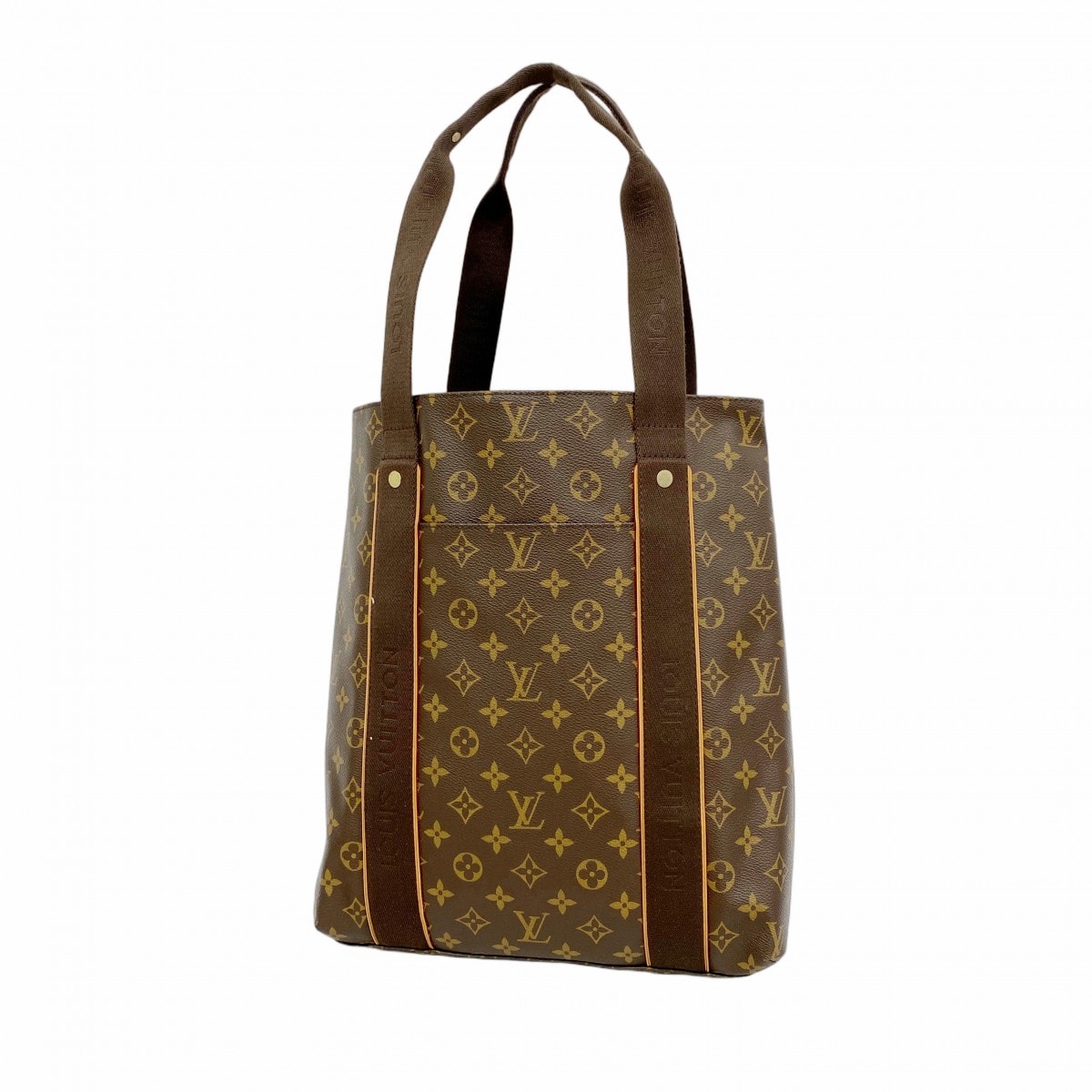 【6de5515】ルイヴィトン トートバッグ モノグラム カバボブール M53013 ブラウン【中古】レディース
