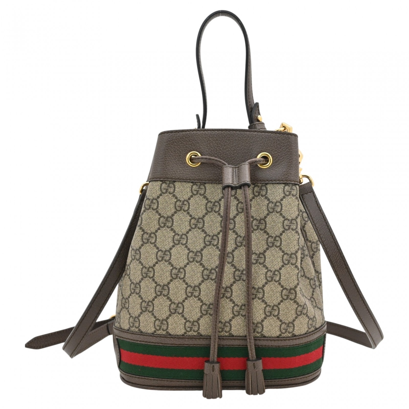 C (やや傷や汚れあり)】□美品□ GUCCI グッチ 000 0856 GGキャンバス