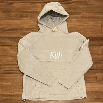 Kith Corduroy Double Pocket Hoodie "Hallow"