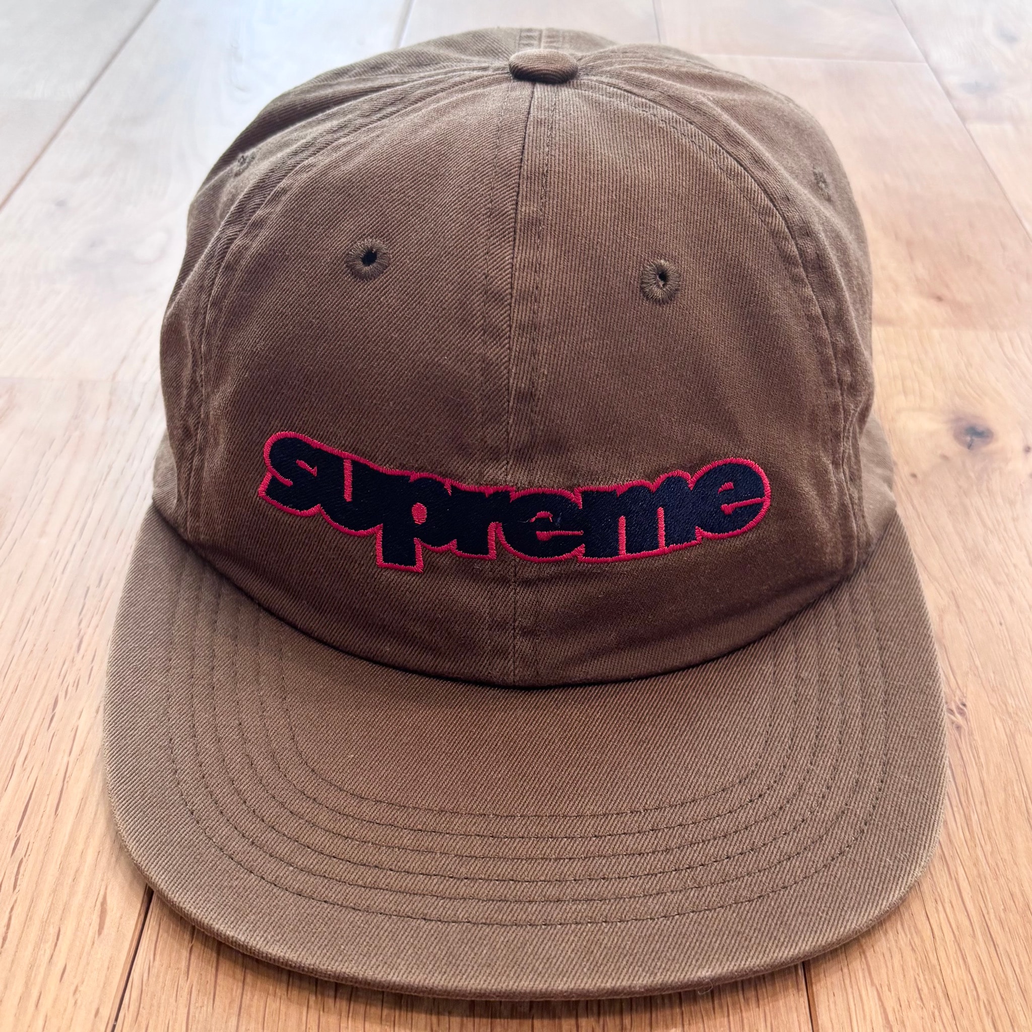 Supreme Connect Logo 6-Panel "Dark Olive"