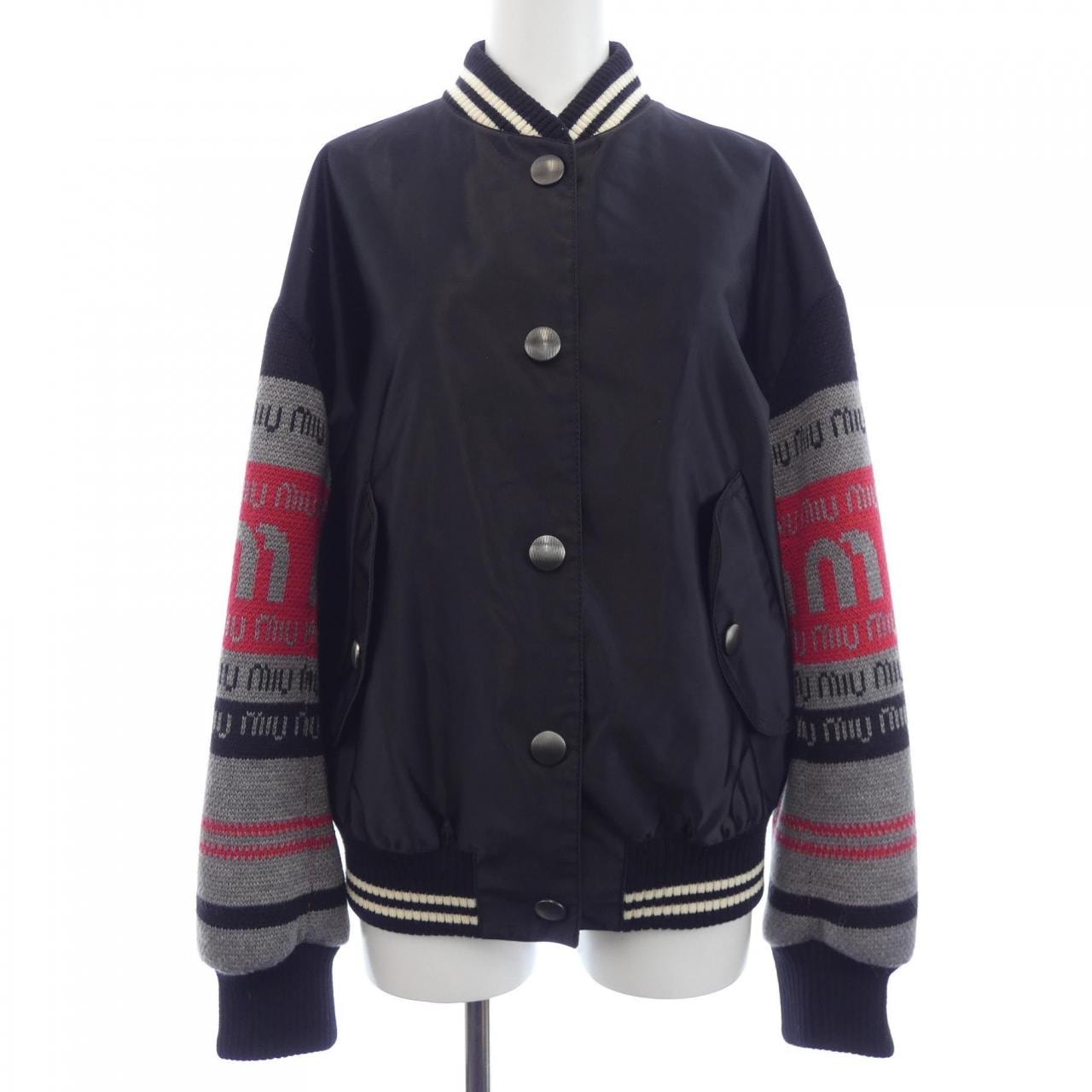 ミュウミュウ MIU MIU ML471 スタジャン