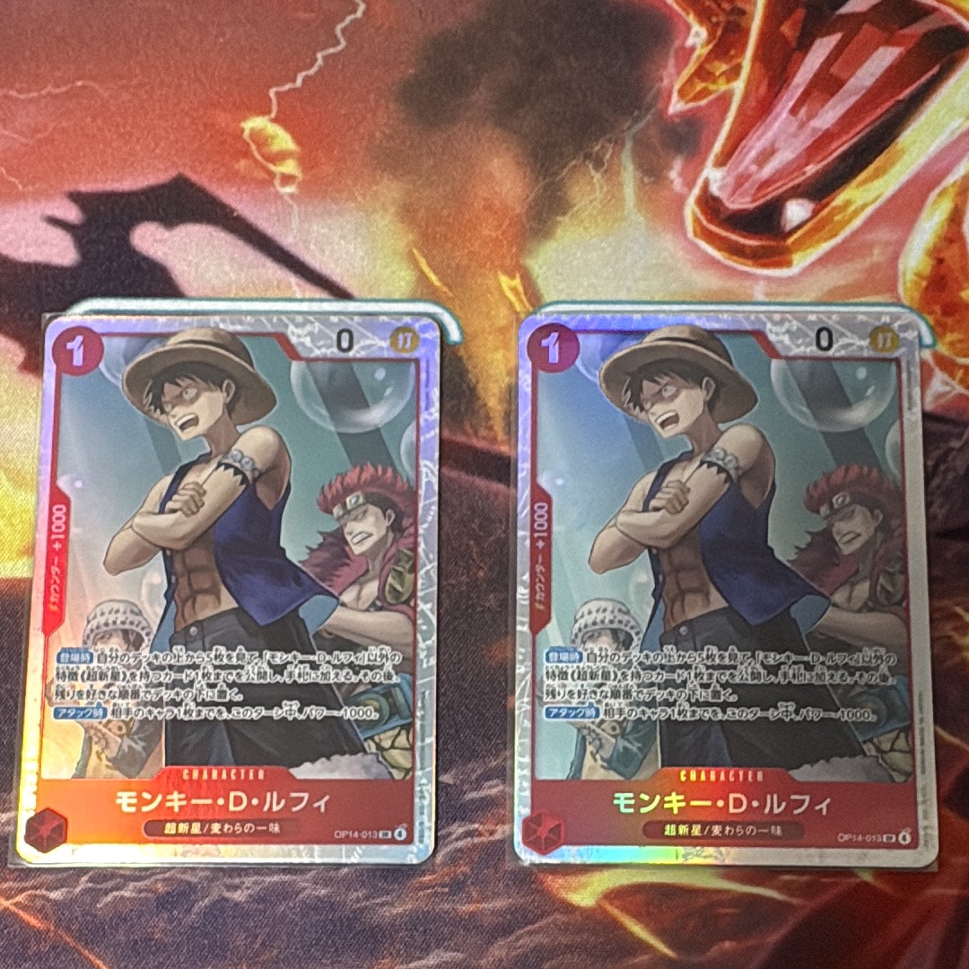 モンキー・D・ルフィ SR [OP14-013](ブースターパック「蒼海の七傑」)