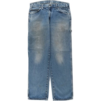 古着 ディッキーズ Dickies デニムペインターパンツ メンズw34相当/eaa633831