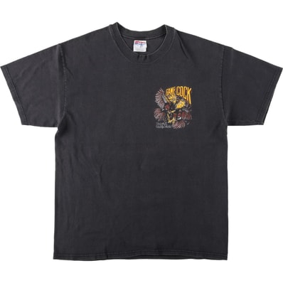 古着 ヘインズ Hanes HEAVYWEIGHT プリントTシャツ USA製 メンズL相当 ヴィンテージ/eaa654802