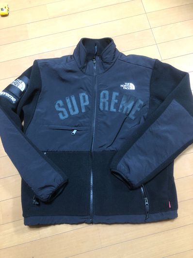 Supreme x The North Face Arc Logo Denali Fleece Jacket "Black"