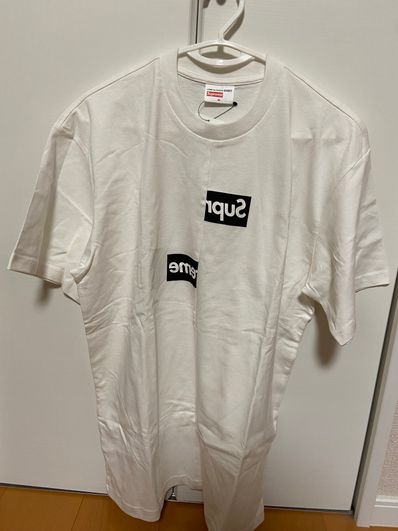 Supreme / Comme des Garçons SHIRT® Split Box Logo Tee "White"