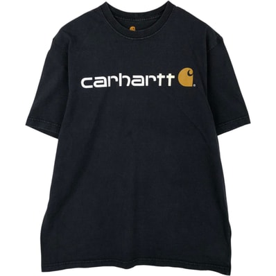 古着 カーハート Carhartt ORIGINAL FIT 半袖 ロゴTシャツ メンズL相当/eaa647803