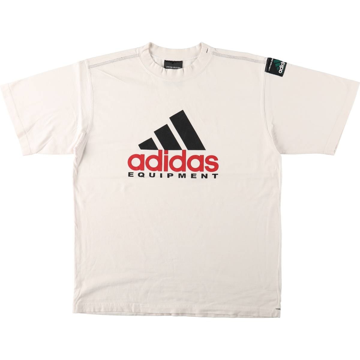 古着 アディダス adidas ロゴプリントTシャツ メンズM相当/eaa672764