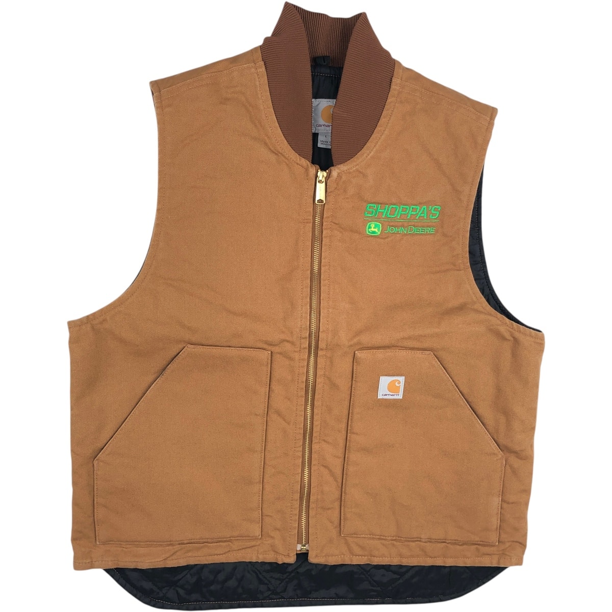 古着 カーハート Carhartt クラシックベスト ダックベスト メンズL相当/evb033547