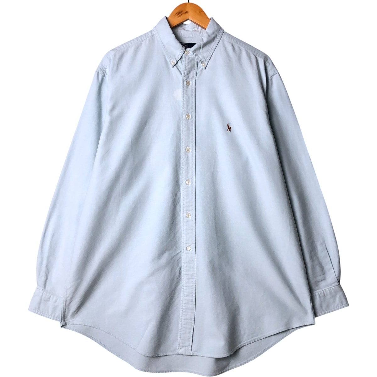 古着 ラルフローレン Ralph Lauren POLO by Ralph Lauren 長袖 ボタンダウンシャツ メンズL相当/eaa575700