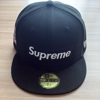 Supreme No Comp Box Logo New Era "Black"
