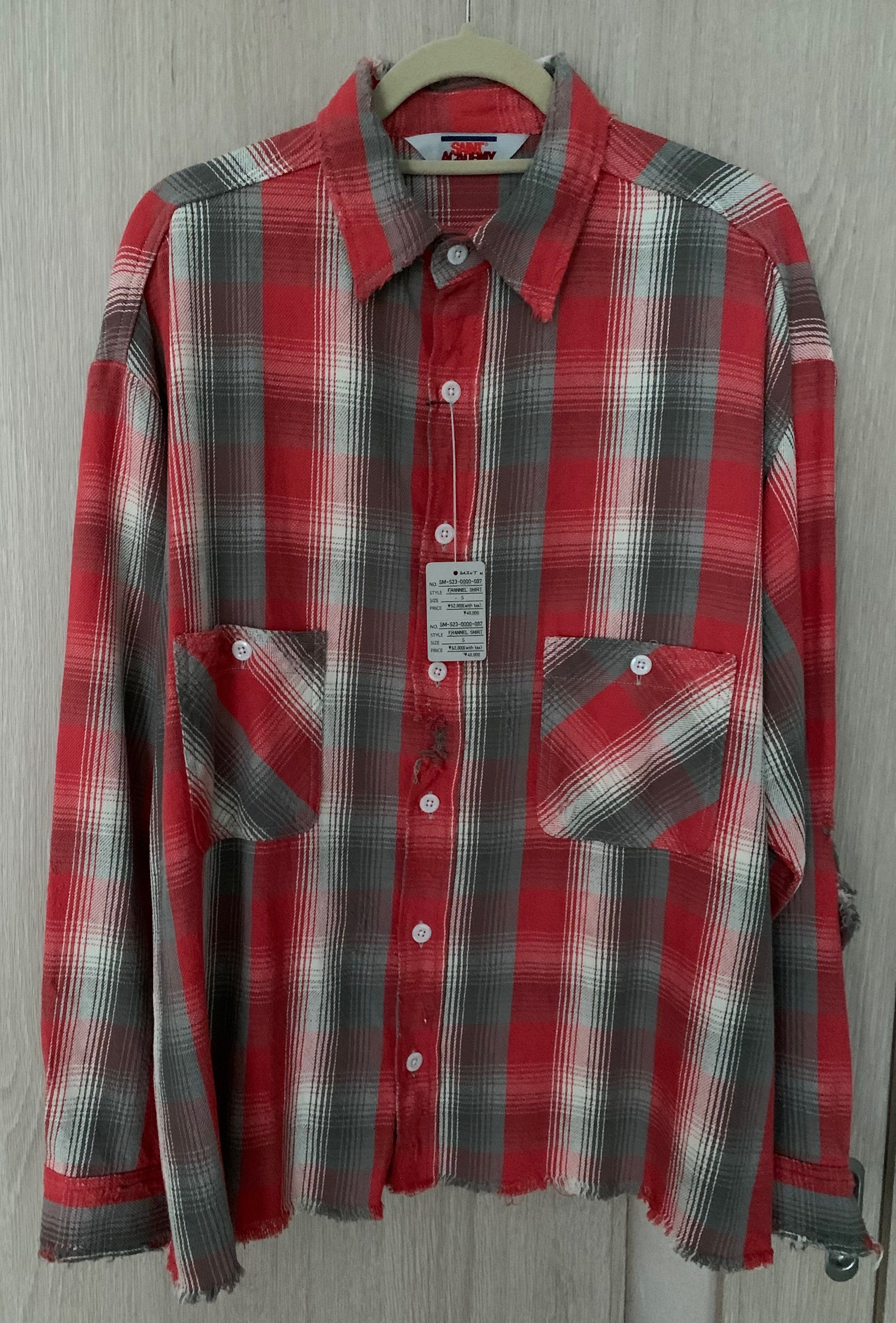 SAINT Mxxxxxx SM-S23-0000-087/ ネルシャツ