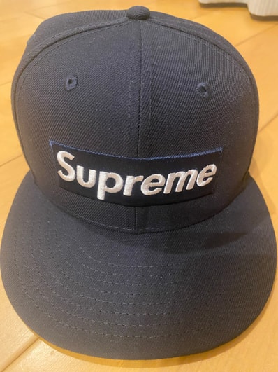 Supreme MLB Teams Box Logo New Era "Navy"