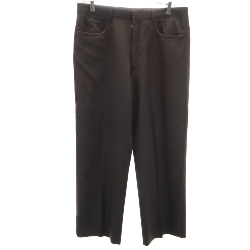 PRADA パイピングウール スラックスパンツ