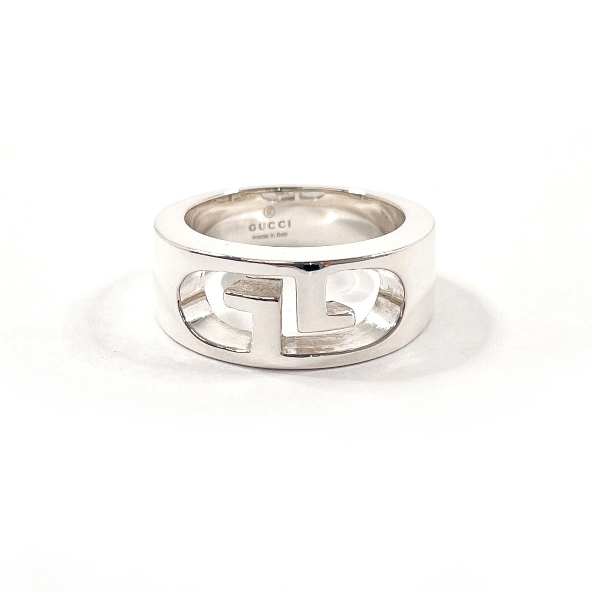 グッチ リング・指輪 ダブルG ロゴ   シルバー
