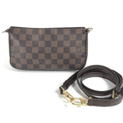 ルイヴィトン LOUIS VUITTON ナヴォナ N51983 ダミエ 斜め掛け カバン ポシェット ショルダーバッグ ダミエキャンバス エベヌ ブラウン