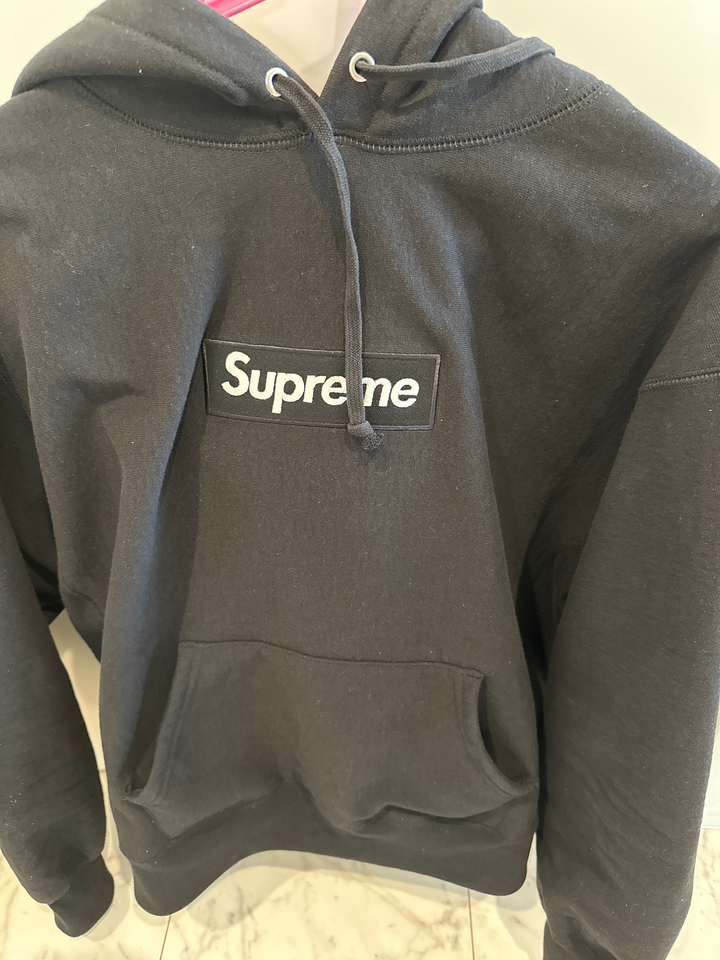Supreme Box Logo Hooded Sweatshirt "Black" (23FW)