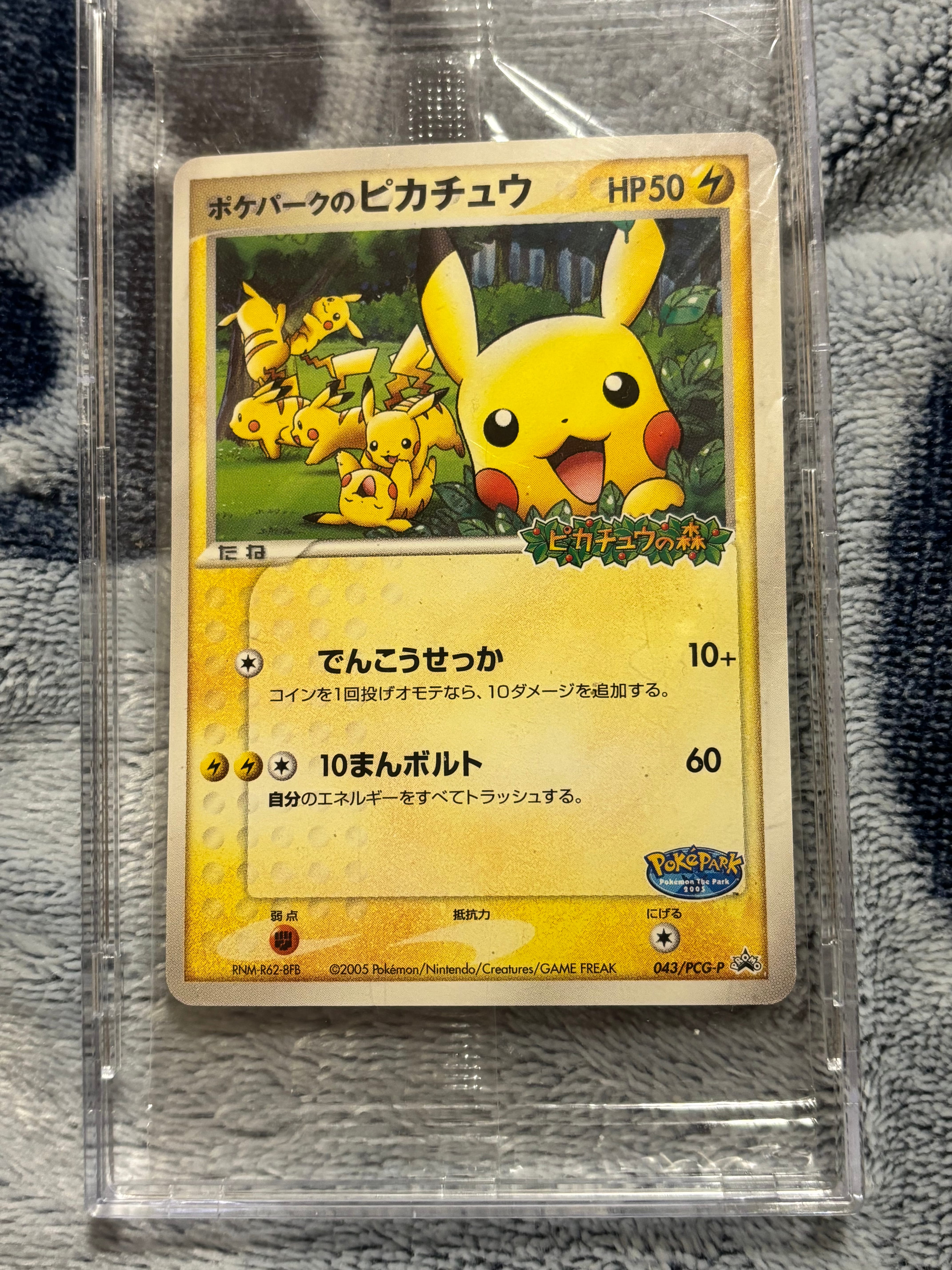 PSA9】ポケパークのピカチュウ P [PCG-P 043](プロモーションカード