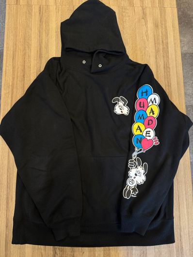 HUMAN MADE VICK PIZZA HOODIE "Black"
