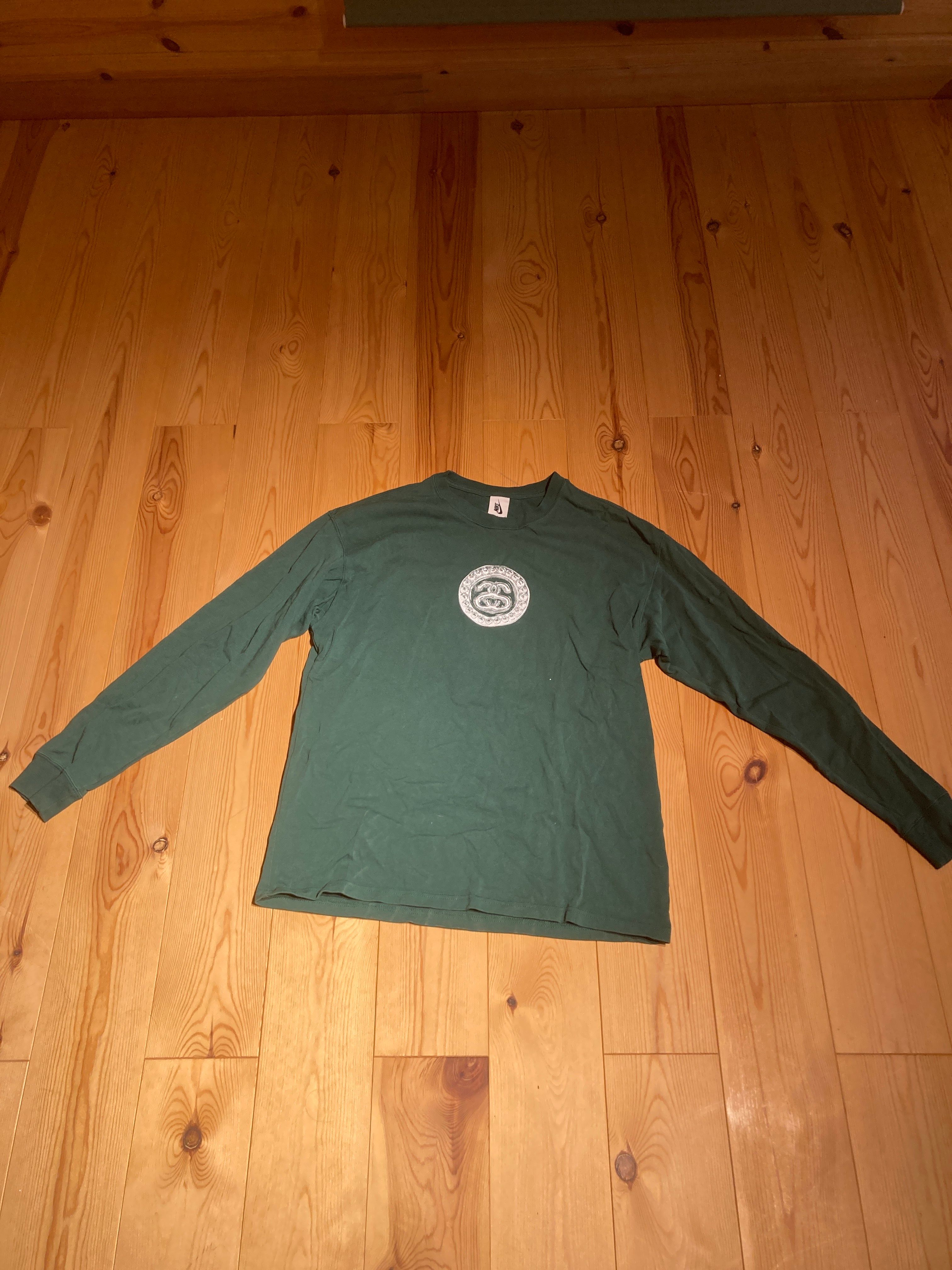 Nike x Stussy SS Link L/S T-Shirt "Green"