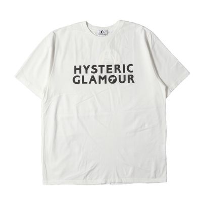 HYSTERIC GLAMOUR ロゴTシャツ ヒステリックグラマー ホワイト白