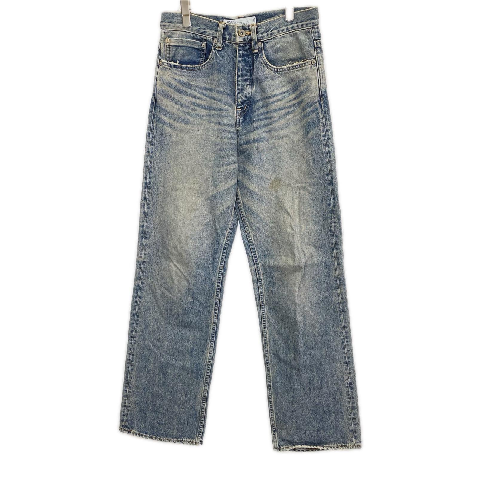 ダイリク 24SS D-13 インディゴ Straight Denim Pants 27