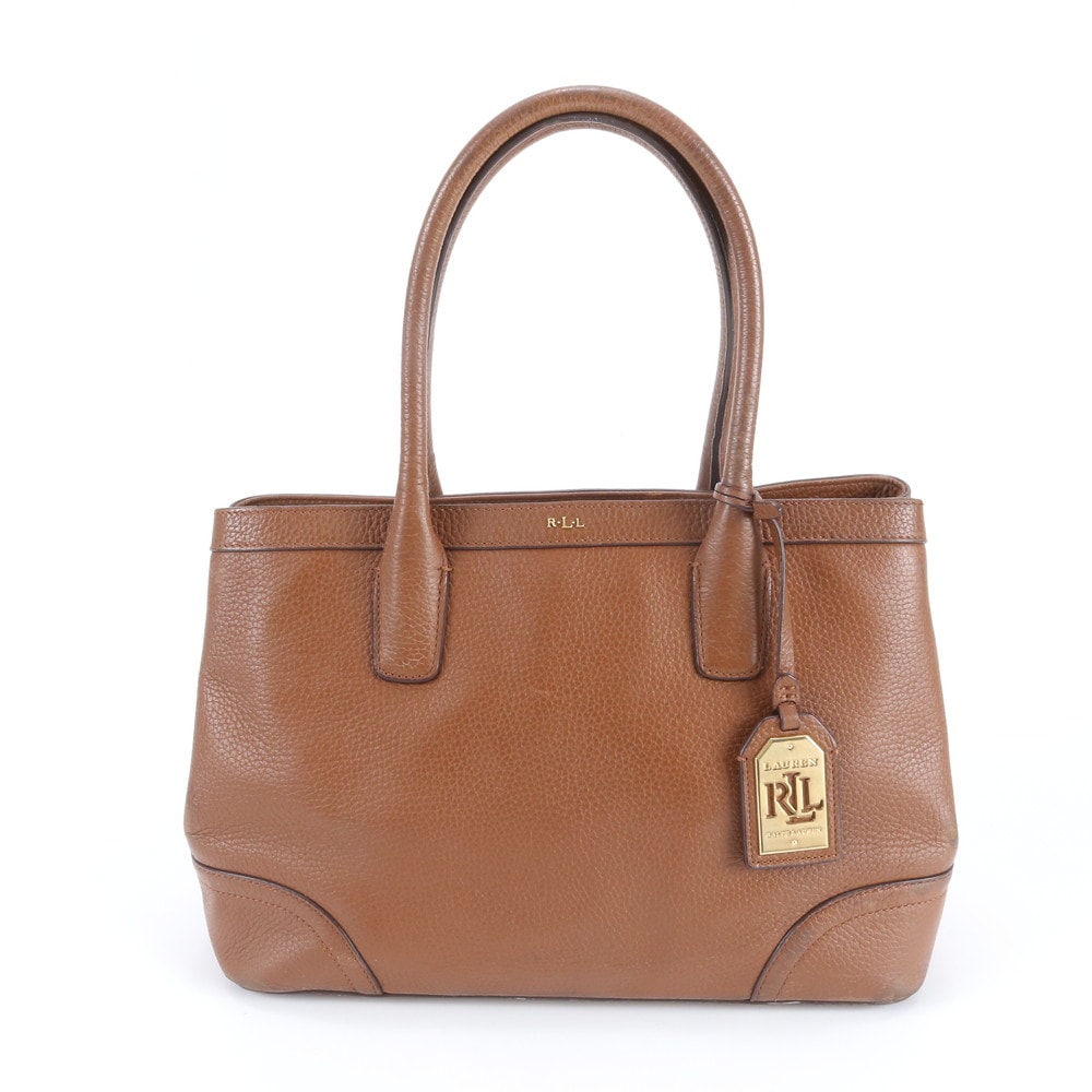 ■美品 ラルフローレン トート バッグ レザー