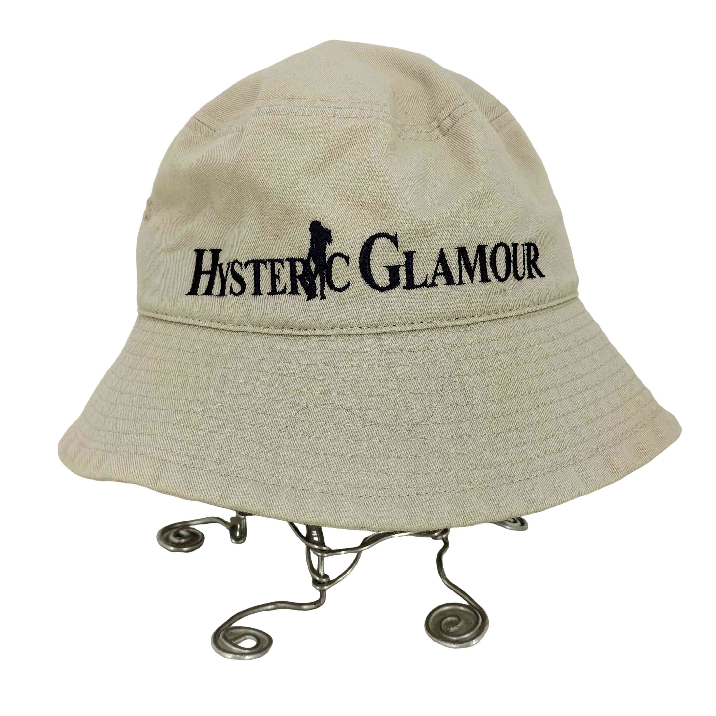 22ss ロゴ刺繍 チノクロス バケット ハット【1139900990391】