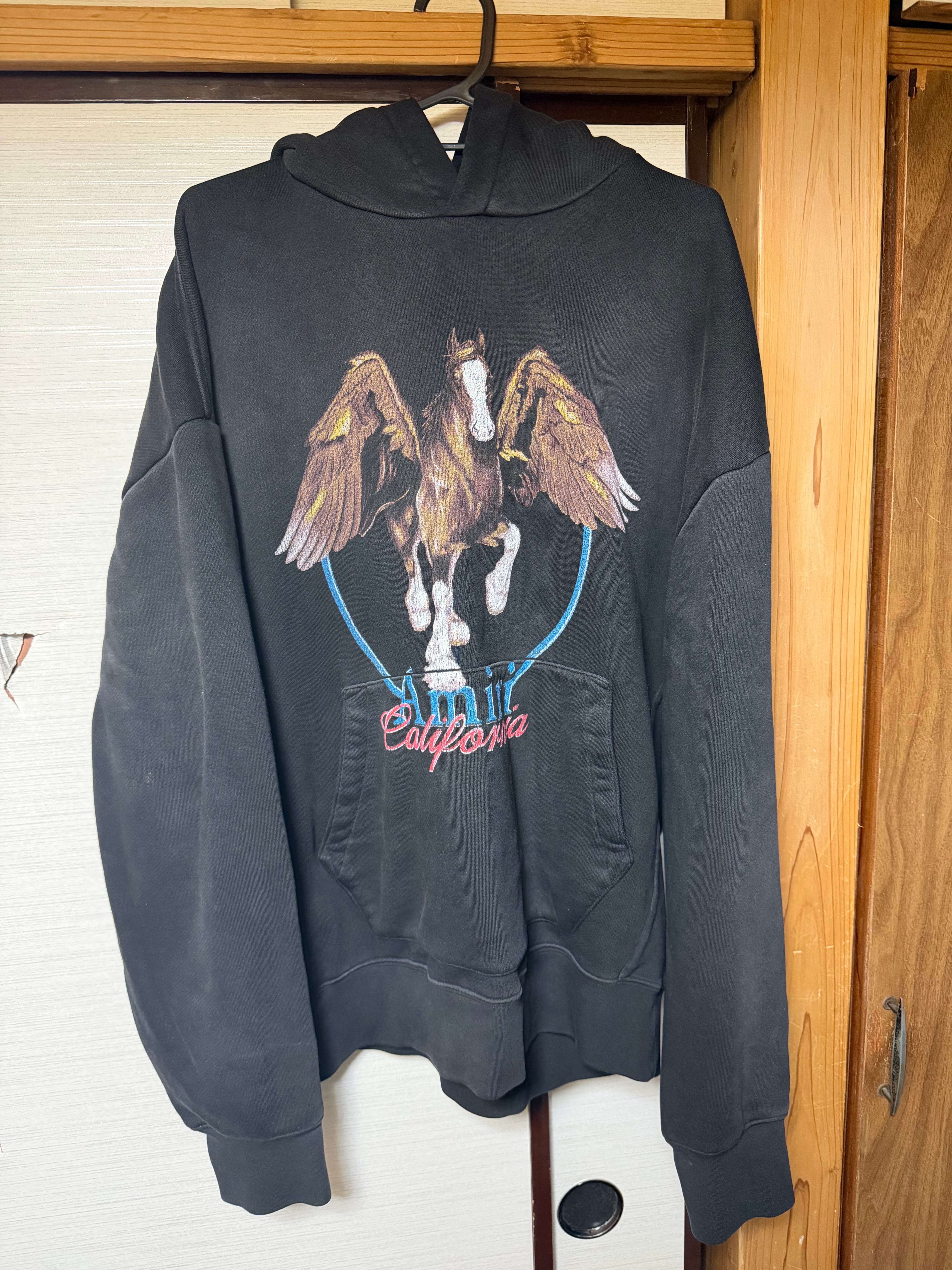 AMIRI Pegasus Hoodie "Black"