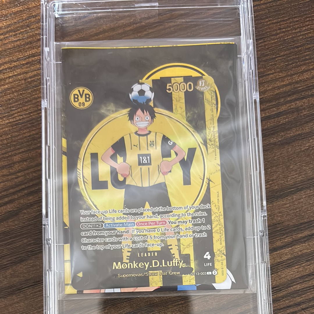 PSA10】モンキー・D・ルフィ L [ST13-003](プロモーションカード