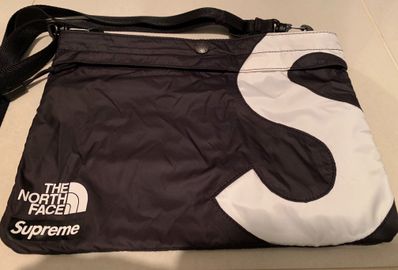 Supreme x The North Face S Logo Shoulder Bag "Black"