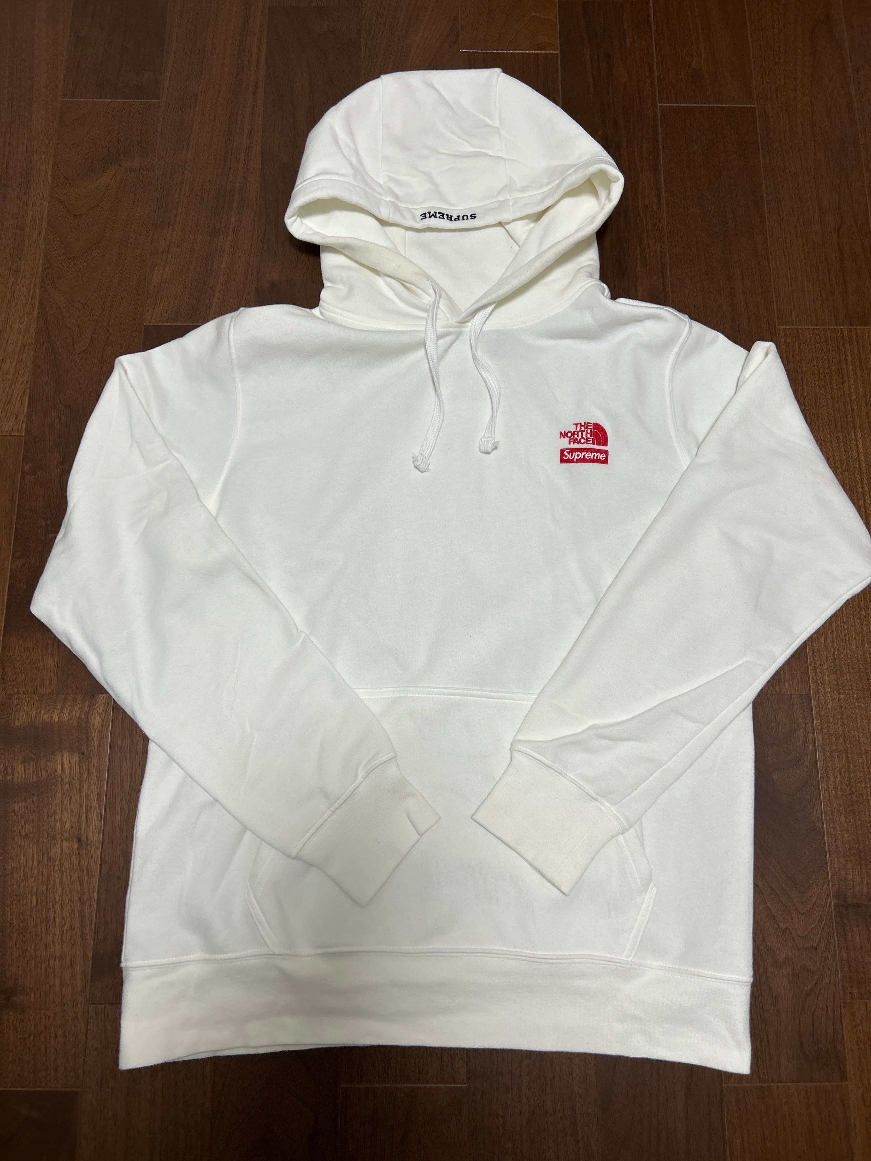 Supreme x The North Face Statue of Liberty Hooded Sweatshirt "White"
