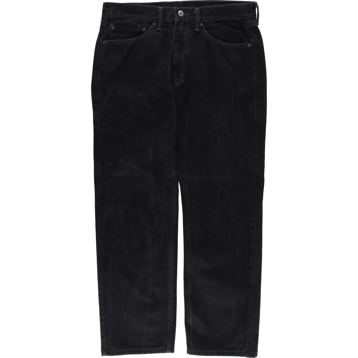 古着 リーバイス Levi's 505 ブラックデニム テーパードデニムパンツ メンズw34相当/eaa615650
