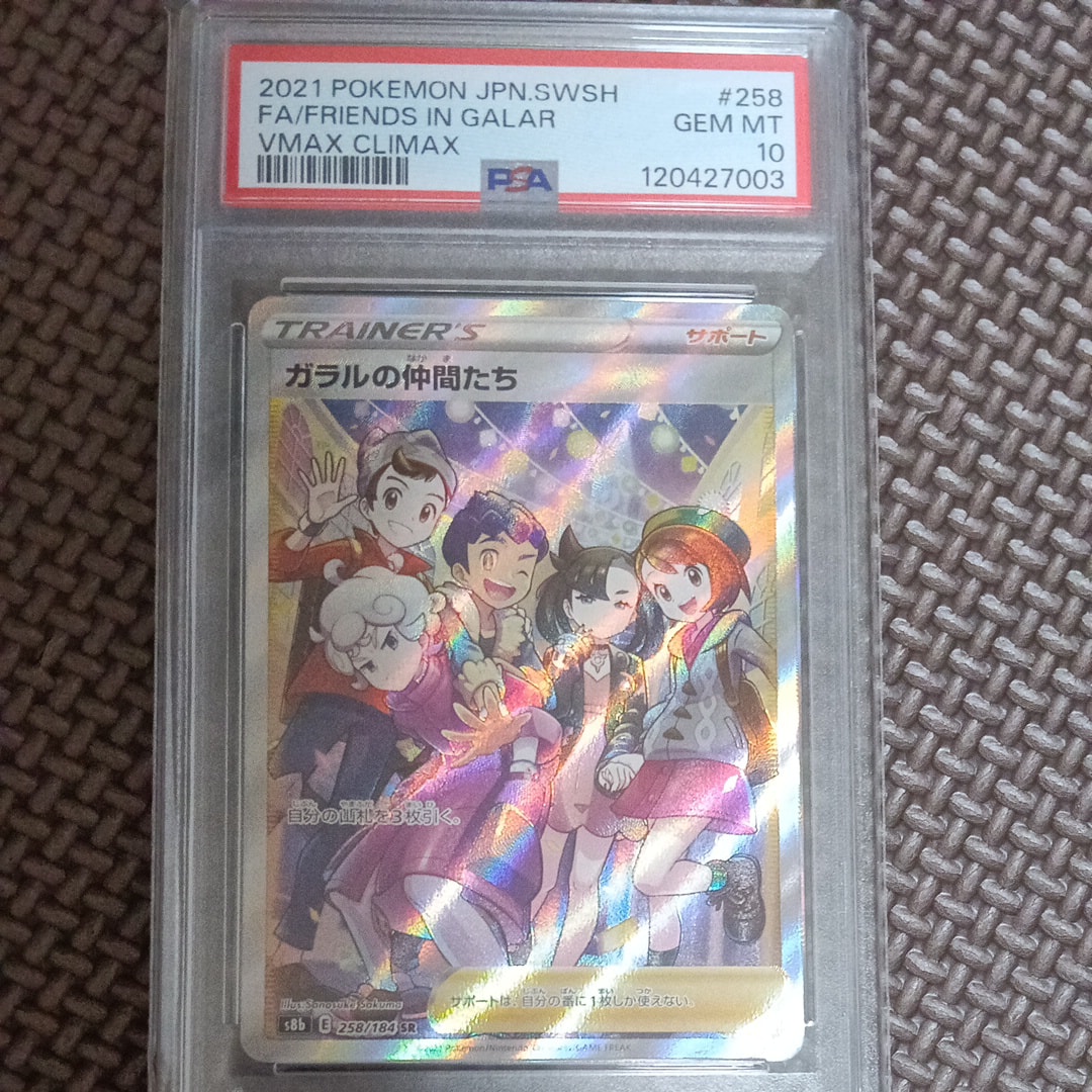 ガラルの仲間たち SR[S8b 258/184](ハイクラスパック「VMAXクライマックス」)