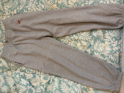 Supreme Small Box Sweatpant (25FW) "Heather Grey"